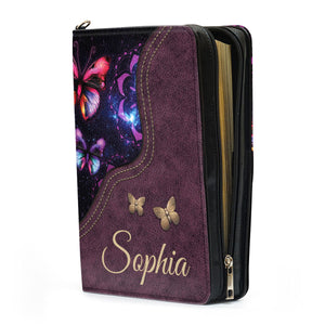 Lovely Butterfly - God Calls You His Special Treasure - Awesome Personalized Bible Covers - AT4081327