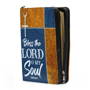 Psalm 1031 Bless The Lord O My Soul - Personalized Bible Covers - AT4081314