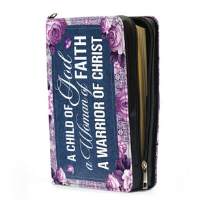 Ladies A Child Of God - Thoughtful Gift For Christians - Personalized Bible Covers - AT4080926