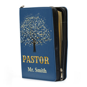 Thank You Pastor Blue - Thoughtful Gift For Christians - Personalized Bible Covers - AT4082433