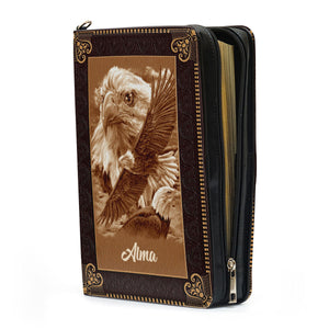 Those Who Hole In The Lord Eagle - Beautiful Personalized Bible Covers - AT4082449