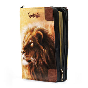 Be Strong And Courageous - Thoughtful Gift For Christians - Personalized Bible Covers - AT4080708