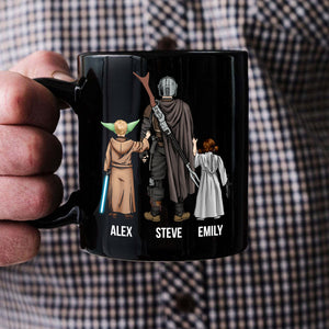 Best Dad In The Galaxy - Gift For Father's Day - Personalized Ceramic Mug