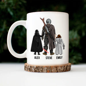 Star War We Have The Best Dad Ever In The Galaxy - Gift For Father's Day - Personalized Ceramic Mug