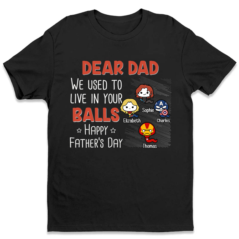 Father Is Always The Best - Gift For Dad - Personalized Tshirt