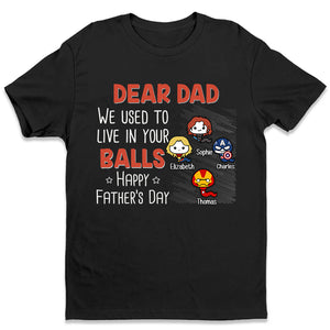 Father Is Always The Best - Gift For Dad - Personalized Tshirt