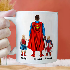 When It Comes To Being A Best Dad - Gift For Father's Day - Personalized Ceramic Mug