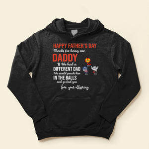 Thanks For Being Our Daddy - Gift For Dad, Gift For Father's Day - Personalized TShirt