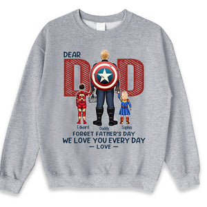 Love You Everyday Dad - Gift For Father - Personalized TShirt