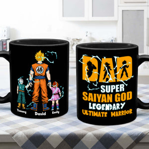 Super Saiyan God Legendary Ultimate Warrior - Gift For Dad, Husband, Father's Day - Personalized Ceramic Mug