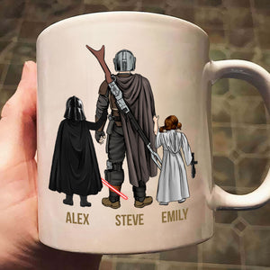 Star War The Definition Of A Dadalorian - Gift For Father's Day - Personalized Ceramic Mug