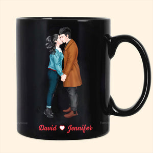 I Met You, I Liked You, I Love You - Personalized Ceramic Mug - Gift For Couple, Husband Wife, Anniversary, Engagement, Wedding, Marriage Gift - CL30 NH96