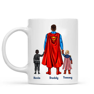 Father And Child Anyone Can Be A Father - Gift For Dad - Personalize Ceramic Mug