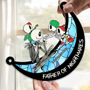 Father Of Nightmare - Gift For Dad - Personalized Window Hanging Suncatcher Ornament - CL14 NH96