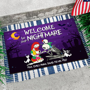 The Nightmare Is Waiting For You - Personalized Door Mat - CL14 NA94