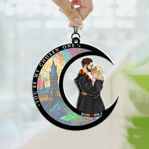 Harry Potter You're My Chosen One - Gift For Couple - Personalized Window Hanging Suncatcher Ornament - CL20 NH96