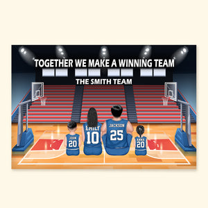 Life Is Better When You Play Basketball - GIft For Family, Basketball Lovers - Personalized Canvas Poster - SPCL03 NA94