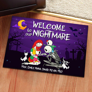 The Nightmare Is Waiting For You - Personalized Door Mat - CL14 NA94