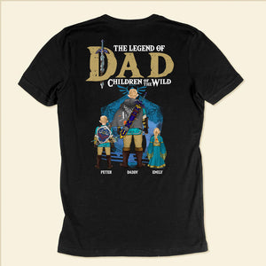 Dad You Are As Wise As Zelda - Gift For Father's Day - Personalized TShirt