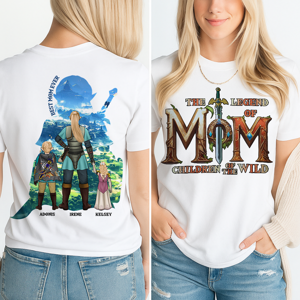The Legend Of Mom Fantasy Adventure - Personalized Shirt - Gift for Mom, Wife | CL07 NH96