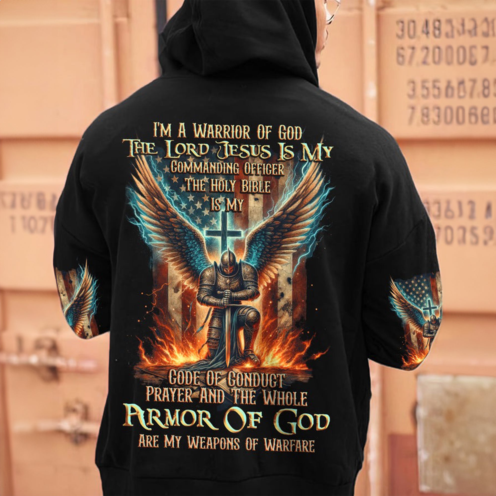 I'm A Warrior Of God - Men's All Over Print Shirt - AT4080501