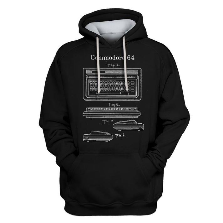 Progammer Black Hoodie For Men And Women