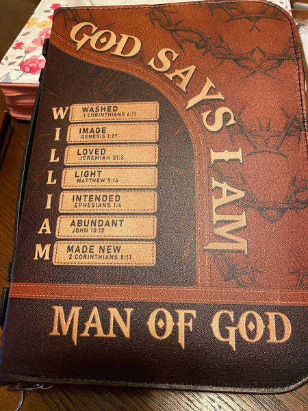 Review by Debbie Parker - Man Of God - Personalized Bible Cover | CLGOD06