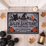 salem sanctuary for wayward cats ferals and familiars welcome personalized doormat 5