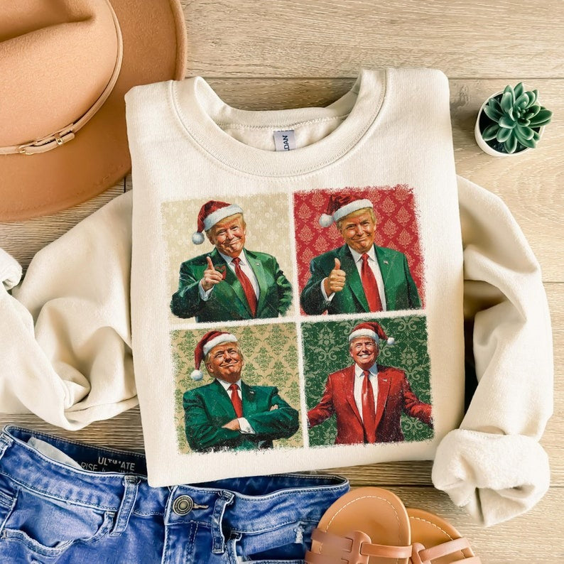 Boho Christmas Trump  - Unisex Shirt