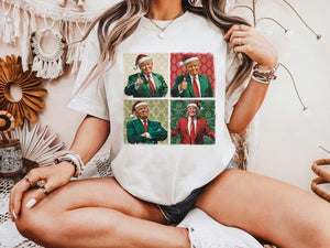 Boho Christmas Trump  - Unisex Shirt