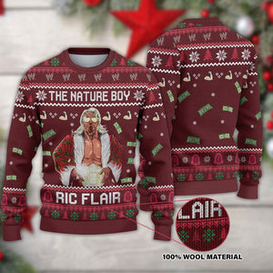 The Nature Boy Ric Flair Christmas - Ugly Sweater