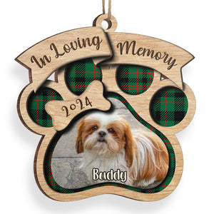 Custom Photo You Will Always In My Heart - Personalized Wood Ornament - Memorial Gift, Sympathy Gift, Gift For Pet Lovers, Christmas Gift NH96