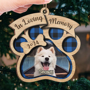 Custom Photo You Will Always In My Heart - Personalized Wood Ornament - Memorial Gift, Sympathy Gift, Gift For Pet Lovers, Christmas Gift NH96