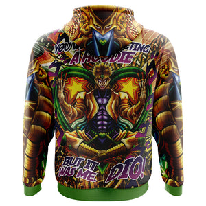 Trippy Medidating Dio It Was Me JoJo’s Bizarre Adventure - Hoodie