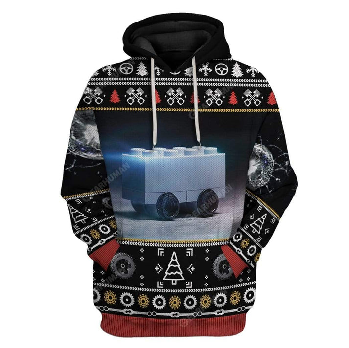 Ugly Blursed Cybertruck Hoodie For Men And Women