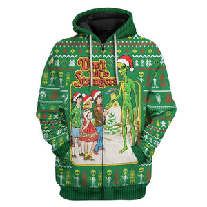 Ugly Christmas Don't Talk Hoodie For Men And Women