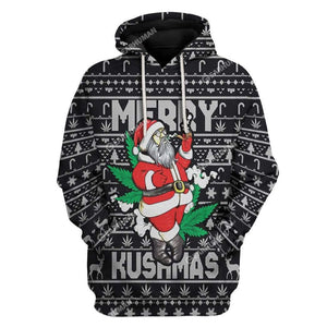 Ugly Christmas Santa Hoodie For Men And Women