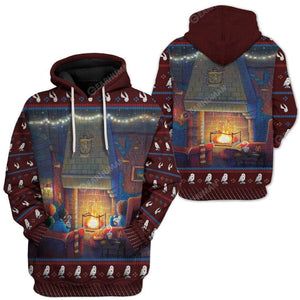 Ugly HP Home Christmas Hoodie For Men And Women