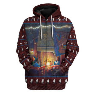 Ugly HP Home Christmas Hoodie For Men And Women