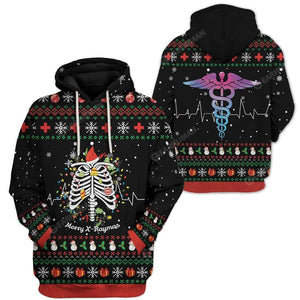 Ugly Merry X-Raymas Hoodie