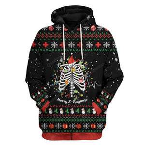 Ugly Merry X-Raymas Hoodie