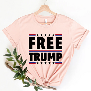 Justice For Free  Trump Flag - Gift For Republican - Unisex Shirt