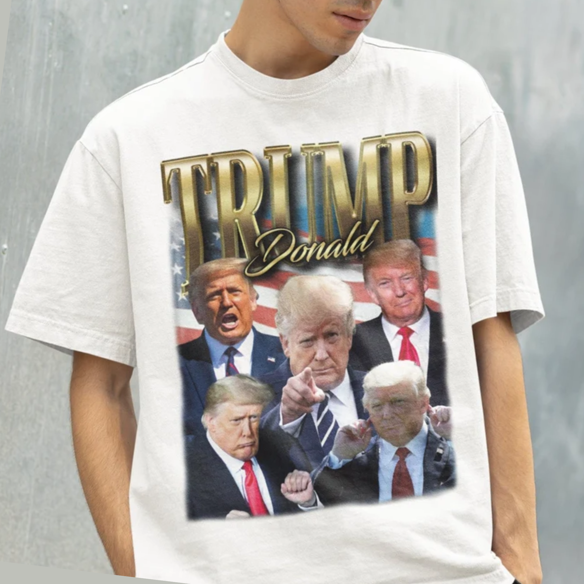 Retro 90s Donald Trump Homage - Gift For Republican - Unisex Shirt