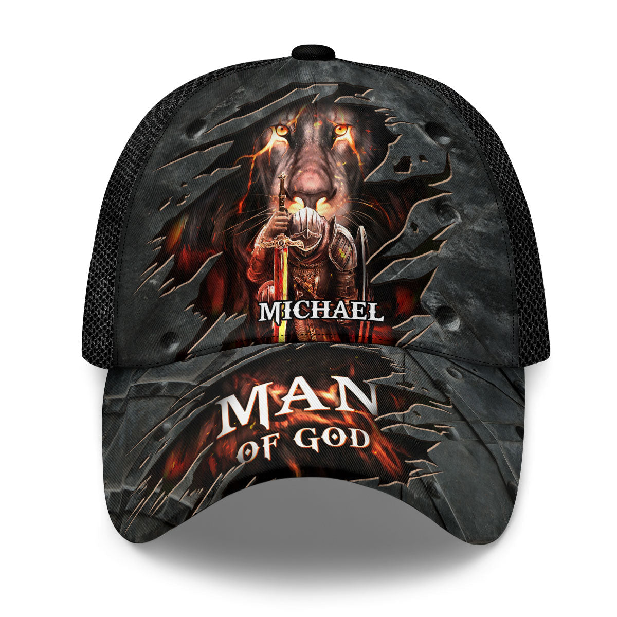 Man Of God - Personalized Classic Cap - Gift for Men, Dad, Grandpa, Husband - NH96