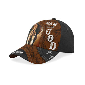 Man Of God - Personalized Classic Cap - Gift for Men, Dad, Grandpa, Husband - NH96