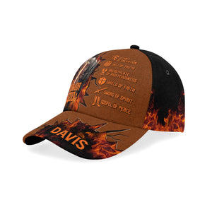 Armor Of God Shield Of Faith - Personalized Classic Cap - Gift for Men, Dad, Grandpa, Husband - NH96