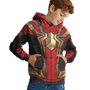 Spider-Man: No Way Home Cosplay 3D Kid Hoodie