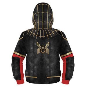 Spider-Man: No Way Home Black Costume 3D Kid Hoodie
