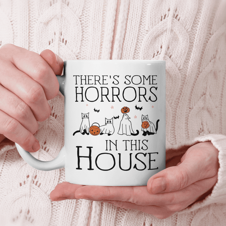 There's Some Horrors In This House Ceramic Mug