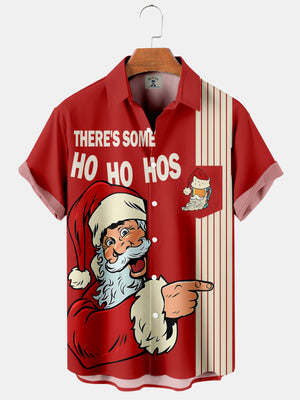 Christmas Fun Santa Beer There Is Some Hohohos - Hawaiian Shirt